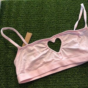 Skims Valentine’s Day Shop Heart Scoop Bralette